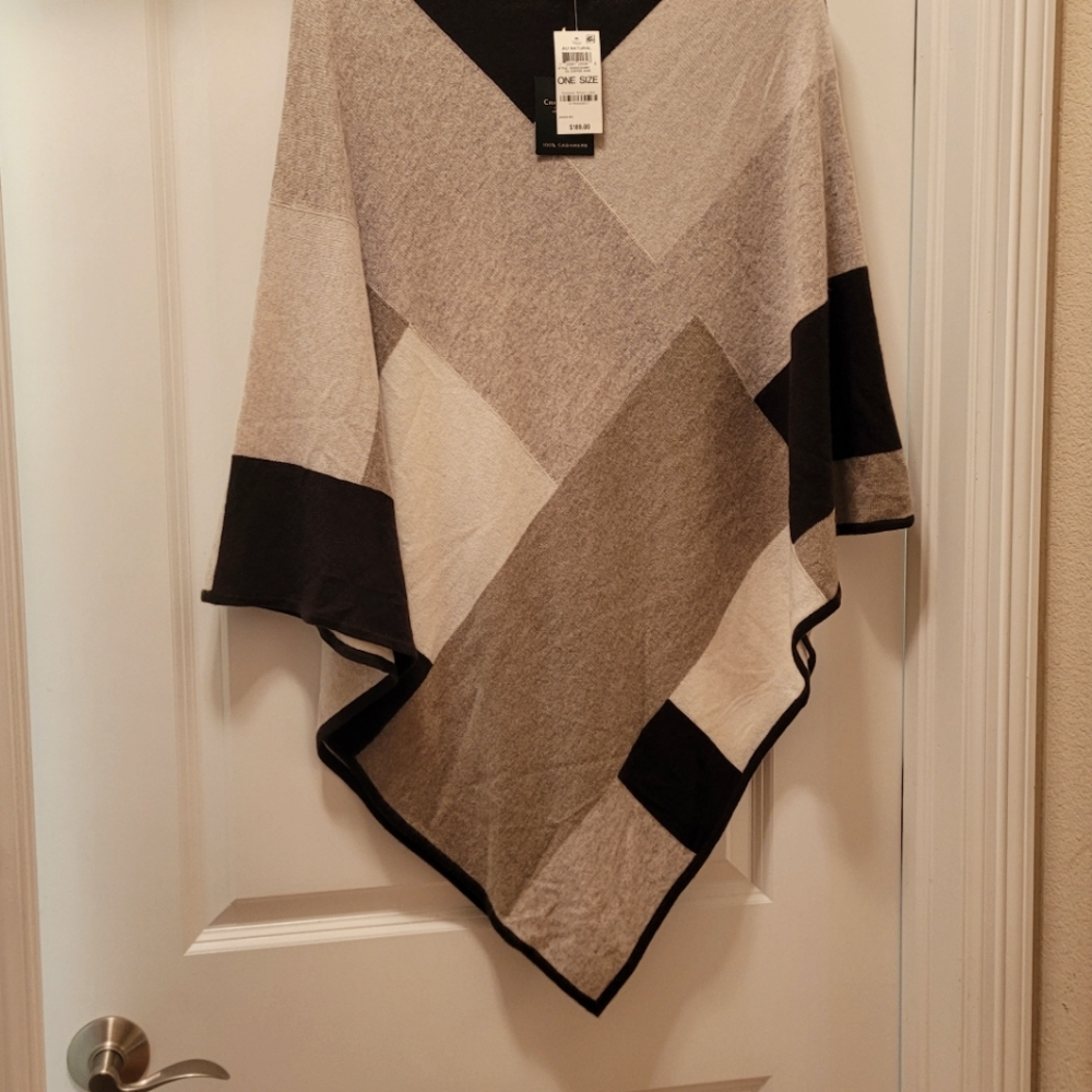 Poncho sweater